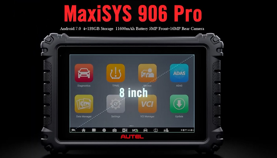 Autel Maxisys 906 Pro Hardware