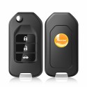 [US/UK/EU Ship] Xhorse XNHO00EN Wireless Remote Key Honda Flip 3 Buttons English Version 5pcs/lot
