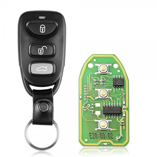 [US/EU Ship] Xhorse XKHY01EN Wire Remote Key Hyundai 3+1 Buttons English Version 5pcs/lot
