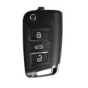 [US/UK/EU Ship] Xhorse XSMQB1EN Smart Remote Key VW MQB Filp 3 Buttons Proximity English 5pcs/lot
