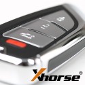 [EU Ship] Xhorse XSKF20EN Smart Remote Key Knife Style 4 Buttons English Version 5pcs/lot
