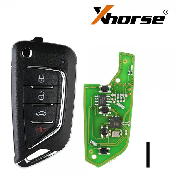 2022 Newest Xhorse XKCD02EN 4 Buttons Wire Remote for Cadillac Style 5pcs/lot