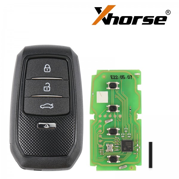 5pcs Xhorse XSTO01EN FENG.T Univeral TOY.T Smart Key for Toyota XM38 Support 4D 8A 4A All in One