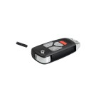 Xhorse XNAU02EN Wireless Remote Key Audi Flip 4 Buttons Key English Version 5pcs/lot