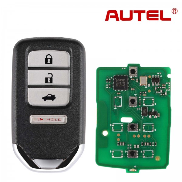 [In Stock] AUTEL IKEYHD004AL Honda 4 Buttons Universal Smart Key 5pcs/lot