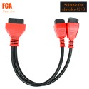 [US Ship] FCA 12+8 Adapter for Chrysler Work on MaxiSys/IM608 /Launch X431 V/ OBDSTAR