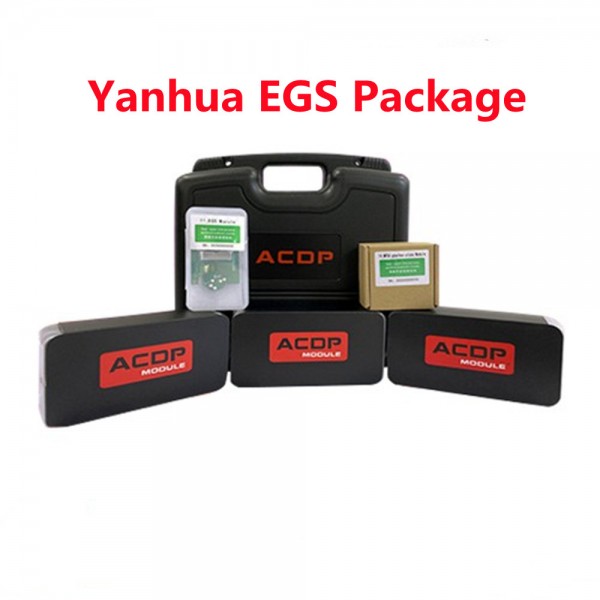 [Mid-Year Sale] Yanhua ACDP EGS ISN Clear Gearbox/Transmission Clone Package for BMW/Mercedes/VW/MPS6 Volvo Land Rover TCU Programmer with License
