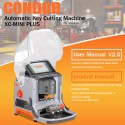 [US/UK/EU Ship] Xhorse Condor XC-Mini Plus CONDOR XC-MINI II Automatic Key Cutting Machine with 3 Years Warranty