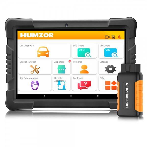 [New Year Sale] Humzor NexzDAS Pro Bluetooth Tablet Full System Auto Diagnostic Tool Professional OBD2 Scanner 3 Years Free Update US/UK/EU Ship