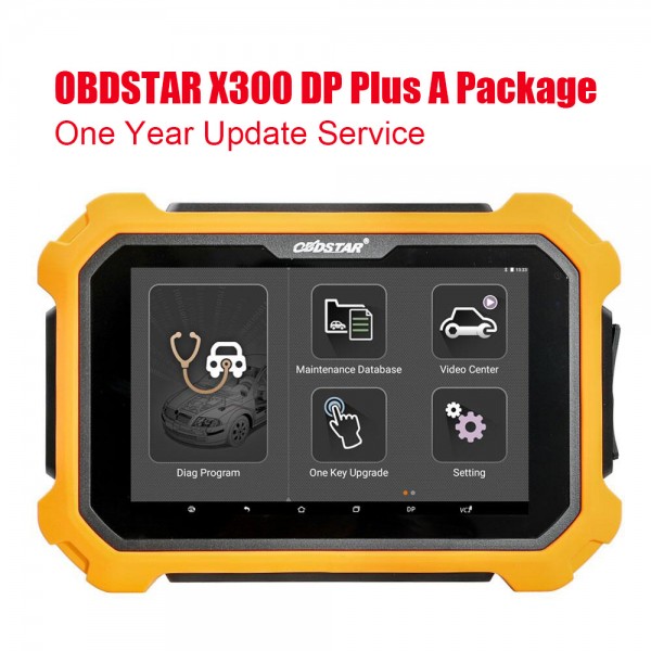 OBDSTAR X300 DP Plus A Package One Year Update Service