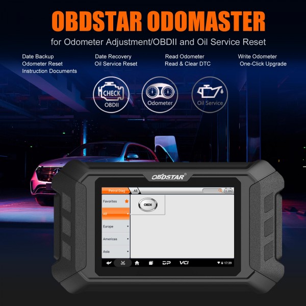 Odometer Reset Oil Service Reset Function Authorization for OBDSTAR P50