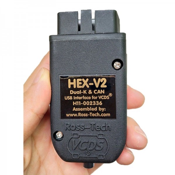 Ross-Tech VCDS HEX-V2 V21.9.0 VAG COM 21.9.0 VCDS HEX V2 Intelligent Dual-K & CAN USB Interface