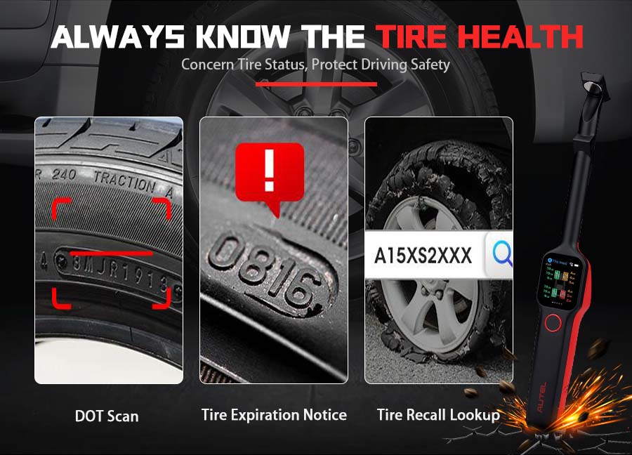 Autel MaxiTPMS TBE200 Tire Brake Examiner