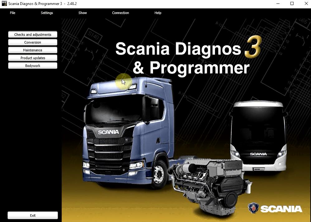 Scania VCI3 SDP3 V2.48.2 Software 