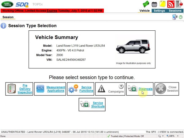 VXDIAG VCX NANO for Land Rover and Jaguar Software 2