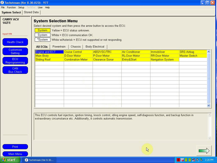 V8.30.023 MINI VCI FOR TOYOTA TIS Techstream Single Cable Software-2